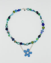 Load image into Gallery viewer, Blue Anemone Necklace