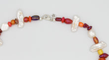 Load image into Gallery viewer, Orange Anemone Necklace