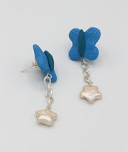 Load image into Gallery viewer, Butterfly Star Earrings