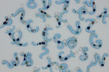 Load image into Gallery viewer, Letter Blue charms