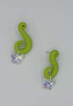 Load image into Gallery viewer, Butterfly Tendril earrings