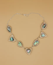 Load image into Gallery viewer, Paua Squared Necklace
