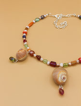 Load image into Gallery viewer, Rainbow Fibonacci Choker