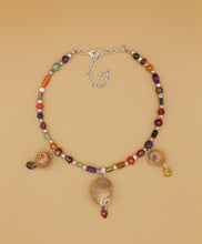 Load image into Gallery viewer, Rainbow Fibonacci Choker