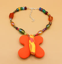 Load image into Gallery viewer, Metamorphosis Necklace- Orange