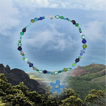 Load image into Gallery viewer, Blue Anemone Necklace