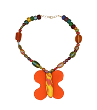 Load image into Gallery viewer, Metamorphosis Necklace- Orange