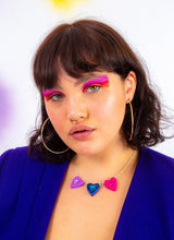 Load image into Gallery viewer, Friendship Hearts Necklace