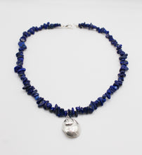 Load image into Gallery viewer, Fibonacci Necklace Blue Kyanite
