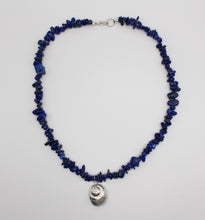 Load image into Gallery viewer, Fibonacci Necklace Blue Kyanite