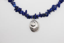 Load image into Gallery viewer, Fibonacci Necklace Blue Kyanite