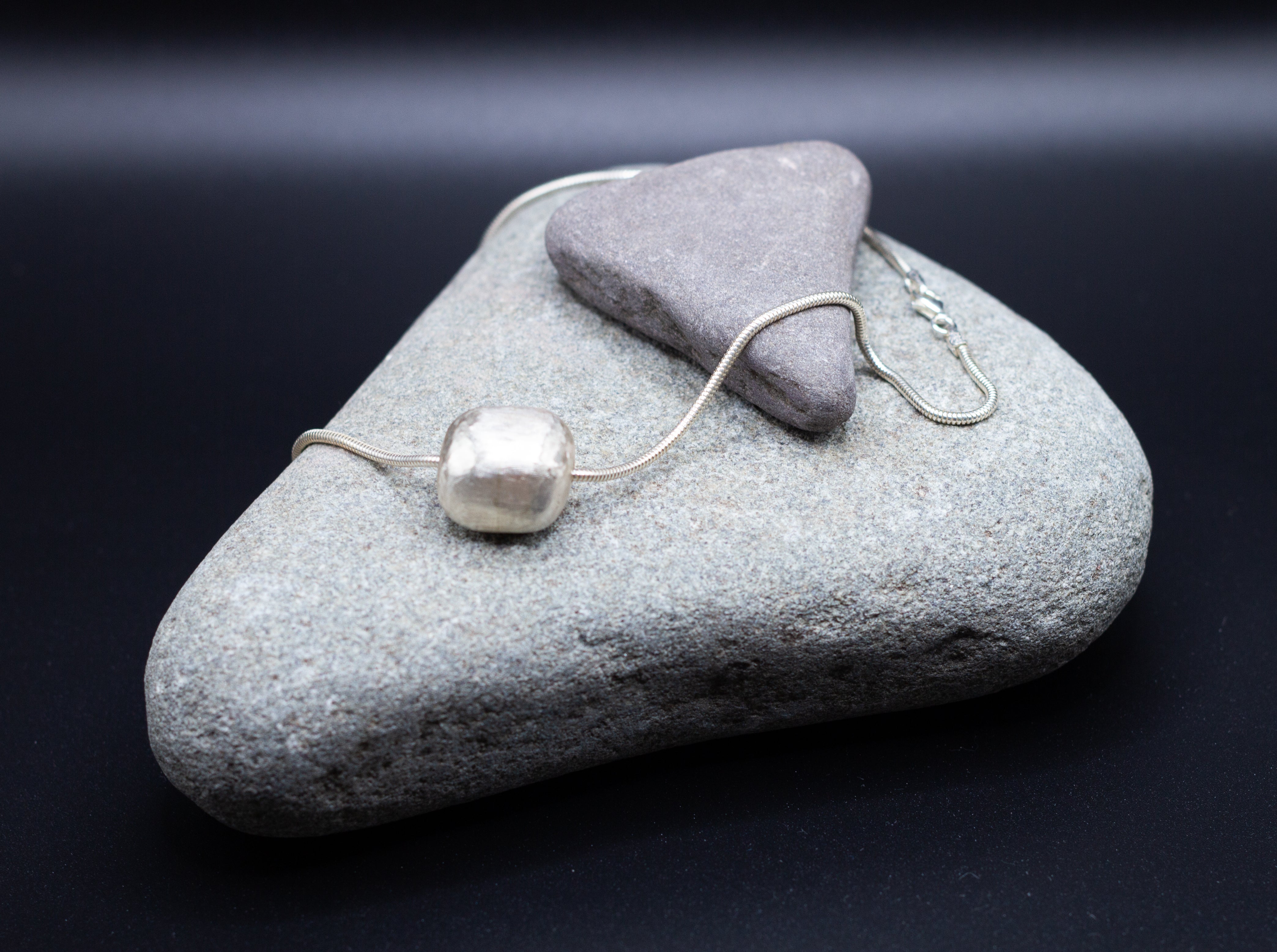 Silver Drop Necklace – Thingamajig Objects