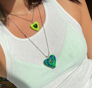 Heart Space necklace