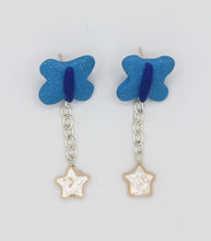 Load image into Gallery viewer, Butterfly Star Earrings