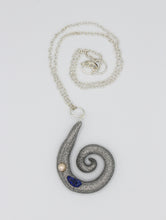 Load image into Gallery viewer, Upward Spiral Charm necklace