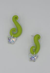 Butterfly Tendril earrings