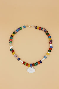 Rainbow Clam Necklace