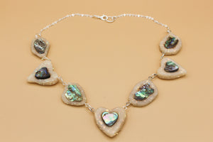 Paua Squared Necklace
