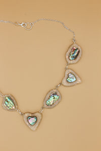 Paua Squared Necklace