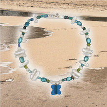 Load image into Gallery viewer, Blue Crush Butterfly Necklace